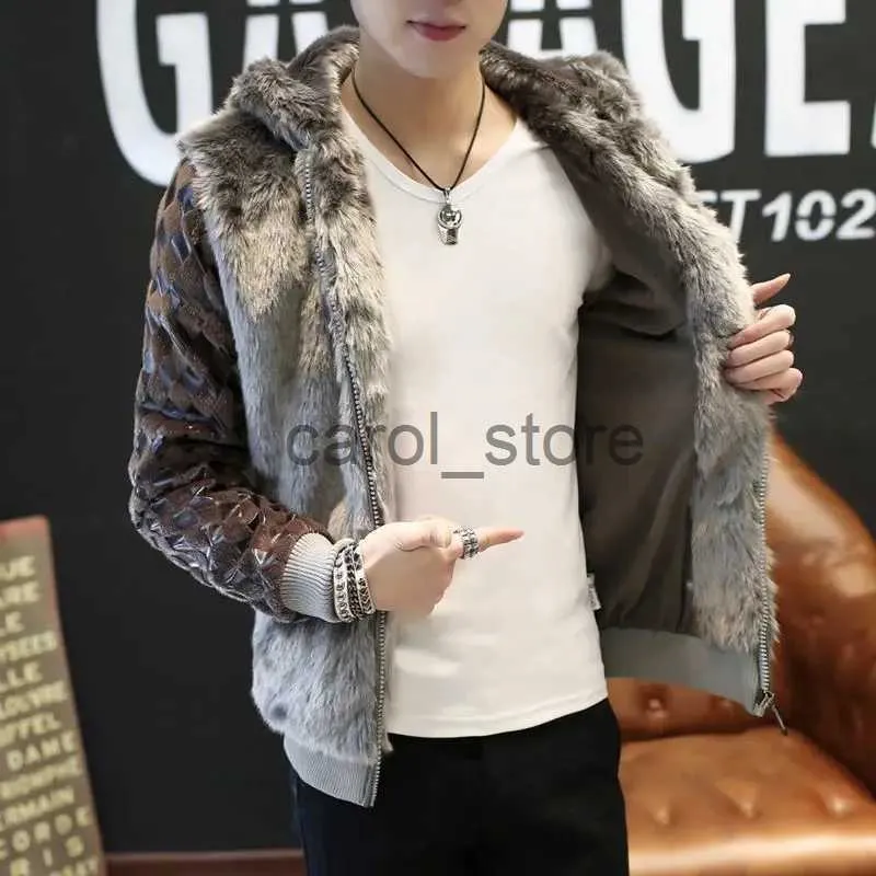 Men's Wool Blends Boutique New Men's Woolen Wool Jacket Breathable Fashion Warm Comfortable Elegant Trend Solid Color Youth Beautiful Jacket J231225