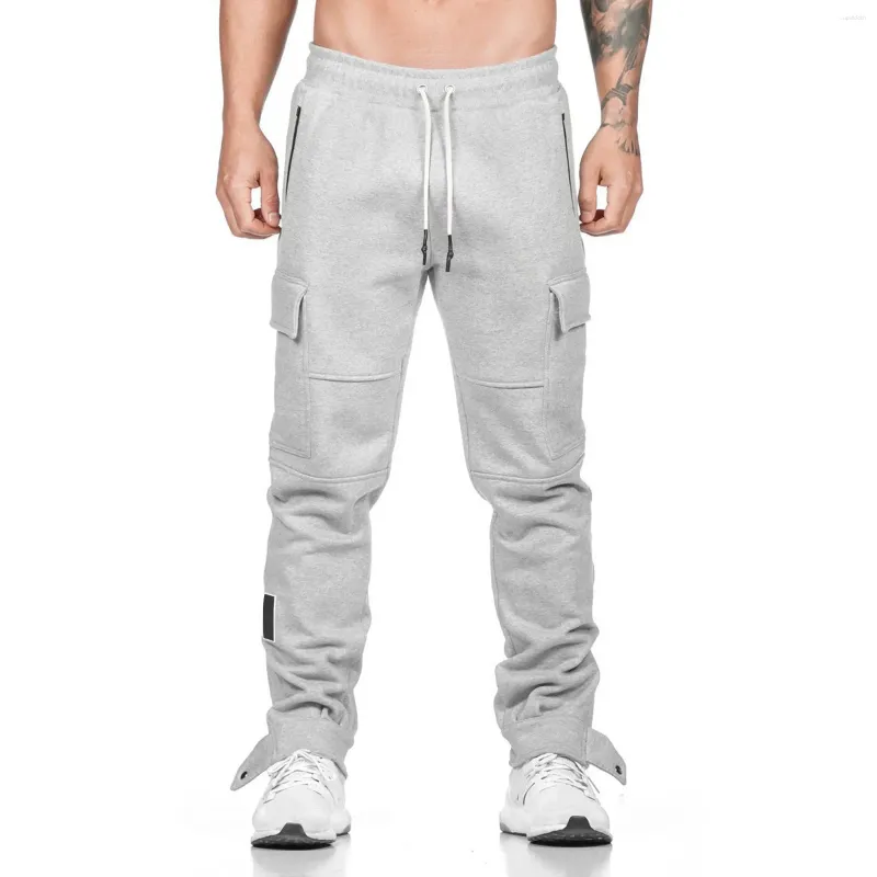 Pantalon pour hommes décontracté la jambe droite arbore grande taille en mousse à mémoire extérieure de mousse de mousse Gift étoile étoile