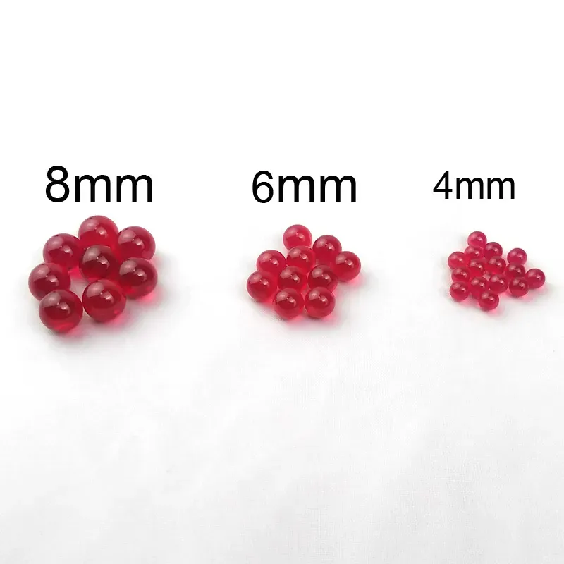 New 8mm 6mm 4mm Ruby Terp Pearl Beads Insert for 25mm 30mm Quartz Banger Dab Nails Glass Water Bongs