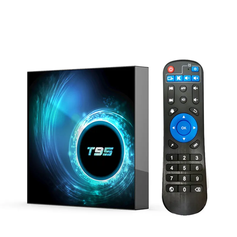T95 Smart TV Box Android 10 4K 6K 4G 32GB 64GB 2.4G 5G WiFi Bluetooth 5