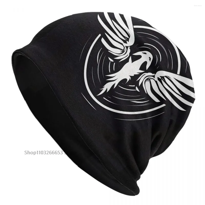 Berets Angel Mask Boy Winter Mode warme Hals wärmere Jungen gestickt Trucker Ski Jahr Y2K Artikel Original lustig