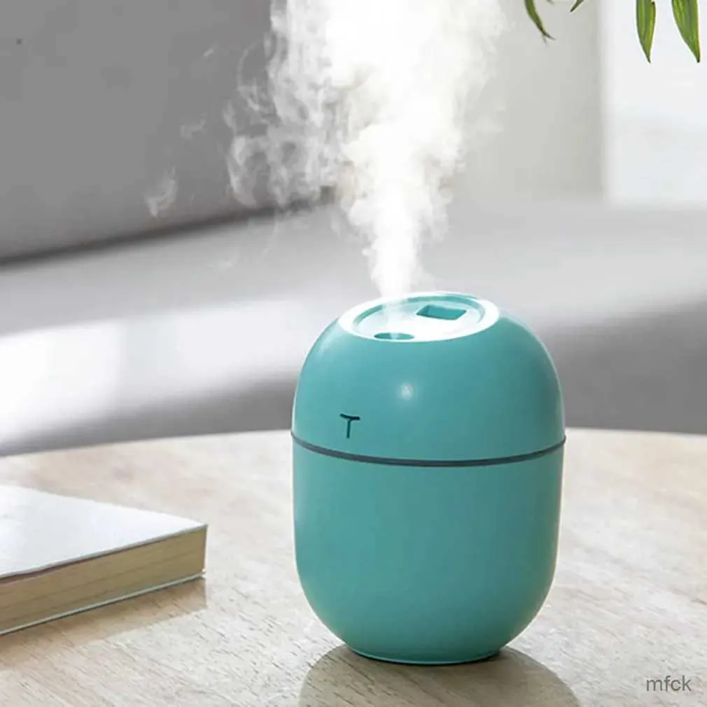 Humidifiers Mini Humidified Portable Vehicle 200ml Sprayer Silent Domestic Prevent Drying Usb Charging Led Night Light Humidifier