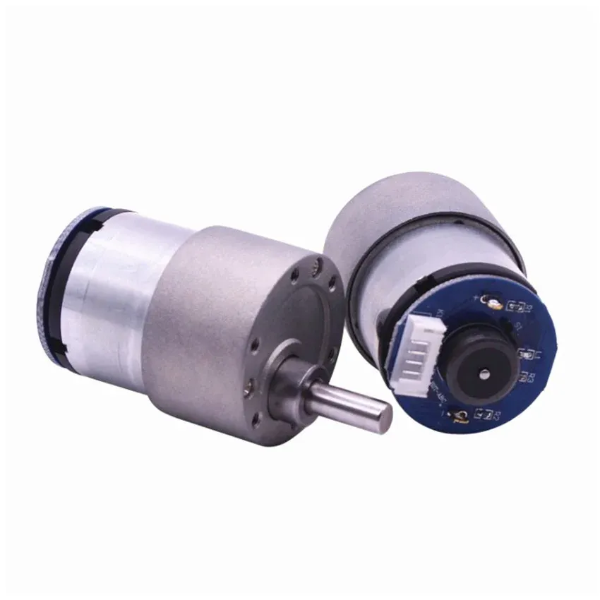 520 Encoder Geared Motor AB Dual-Phase DC Encoder Speed Smart Car Motor For 2-Wheel Self-Balancing Trolley Rc Car Parts