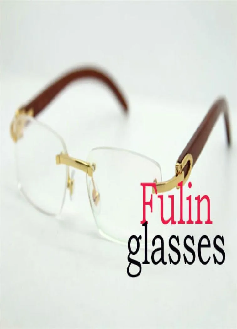 Design Solid Verange Design pliant des lunettes de lecture Cadre avec boîtier T8100903 Verres en bois de bois Taille 545865449