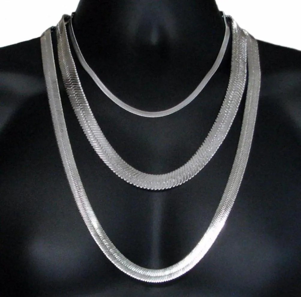 Chaîne en or à chevrons Hip Hop pour hommes 75 1 1 0 2 cm couleur or argent chaîne à chevrons collier de déclaration bijoux de haute qualité288A3037145