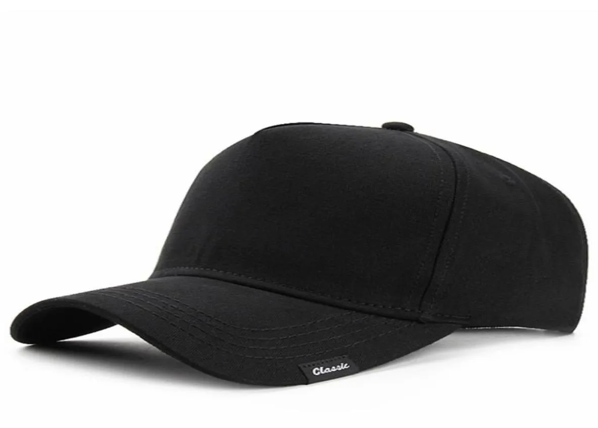 Man Hard Top Large Sport Cap Male Oversize Cotton Sun Hat Plus Size Polyester Dry snabbt Baseball Caps 5660cm 6065cm 22033644836