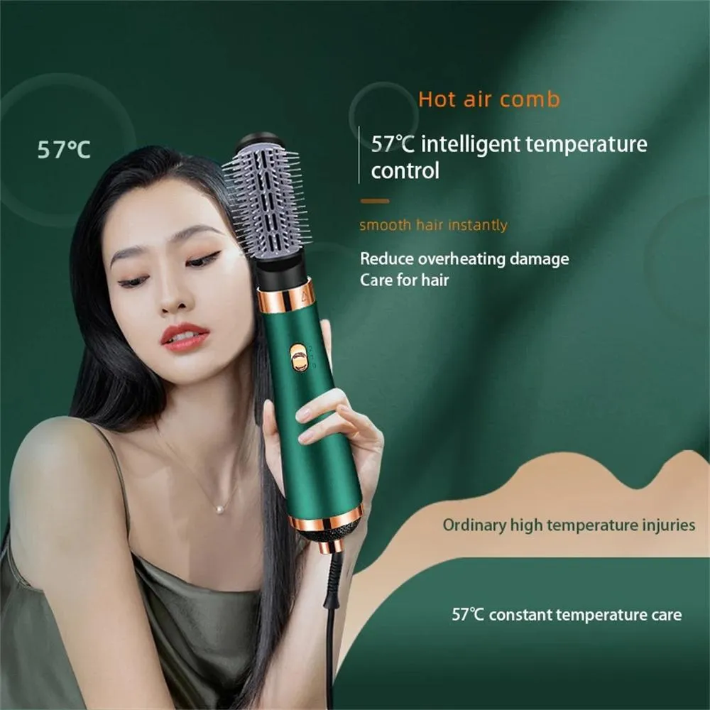 Sèche Cheveux 1200W Sèche Cheveux Brosse À Air Chaud Styler Et Volumateur Lisseur Cheveux