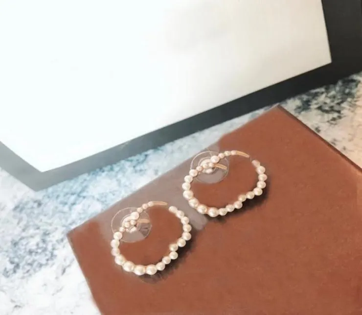 Mode studörhängen för kvinnor designers peal örhänge smycken luxurys kärlek studs g örhänge män hoops ornament halsband 220223018188089