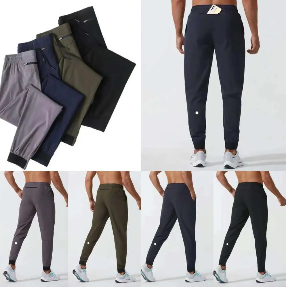 LU Damen Herren Jogger Lange Hosen Sport Yoga Outfit Schnell trocknend Kordelzug Turnhallentaschen Jogginghose Hosen Herren Lässige elastische Taille Fitness 852