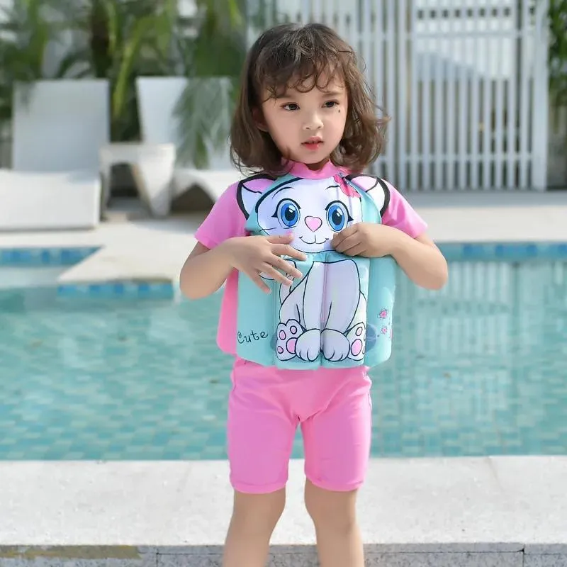 Set 17Y Baby Swimsuit Float Suit 2022 Kids Adjustable Buoyancy