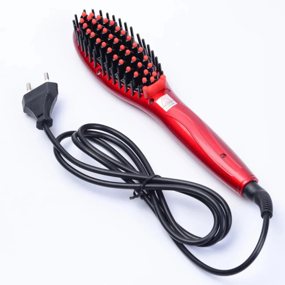 Hair pente de pente de pente de pente de escova de estilo Hair alisador de areia automática Irões de endireitamento Simples simplesmente Ironfast 231225