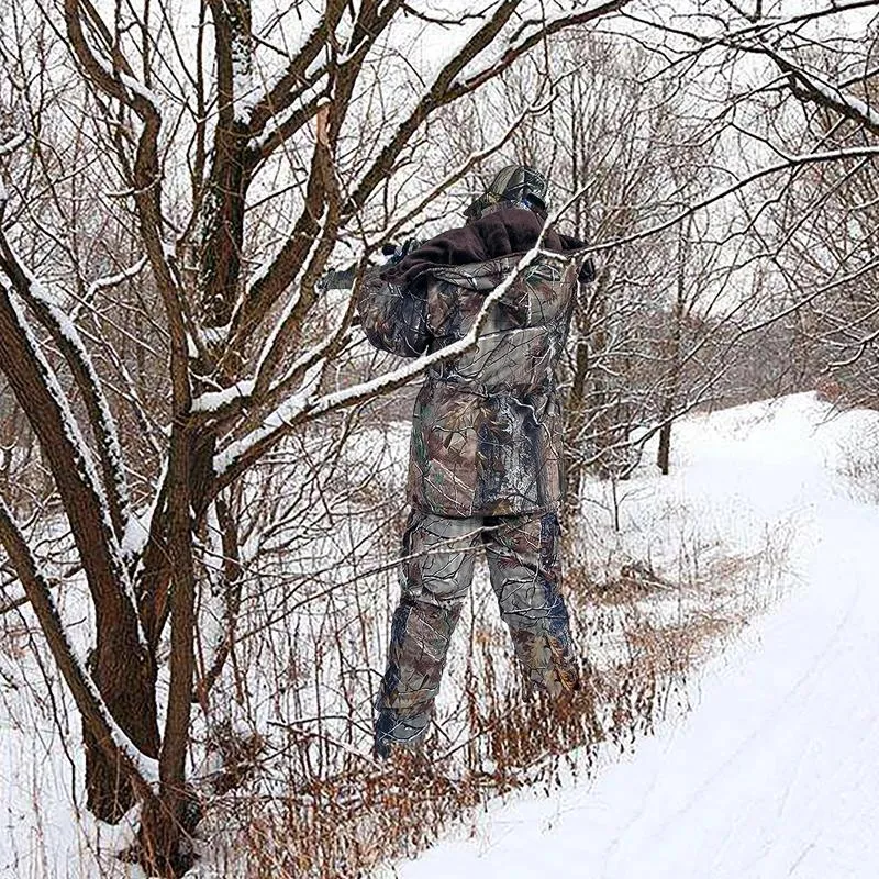 Jackets Mens Winter Super Warm Bionic Camouflage Hunting Fishing