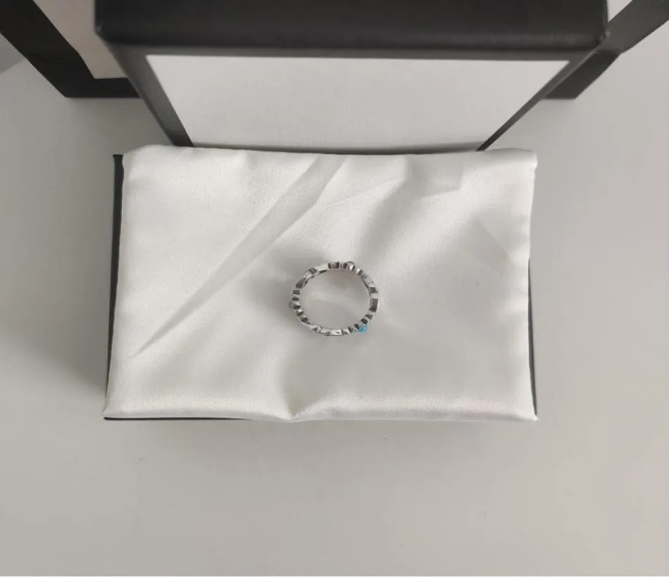 Haute qualité plaque d'argent anneau fleur neutre Ben motif gemme perle nacre anneau mode nouvelle tendance anneau mode bijoux 4285890