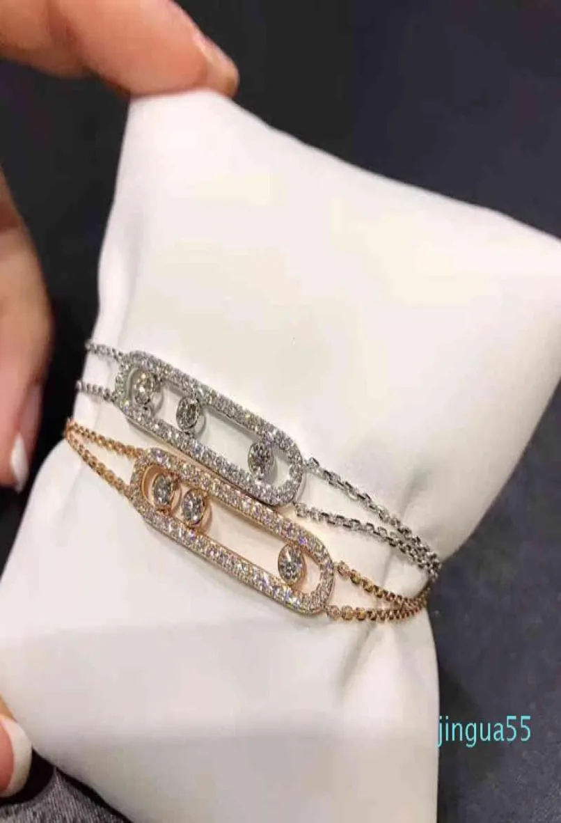 925 Silver Bracelet Jewelry Luxury Fashion Woman Bracelets Chains9078590