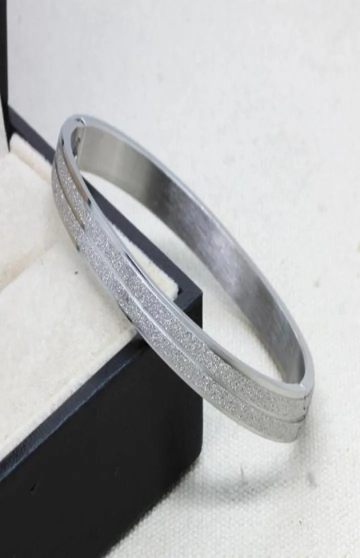 WLB0621 2 colors fashion jewelry stainless steel women bangles with Unique Design bracelet for lady2343175