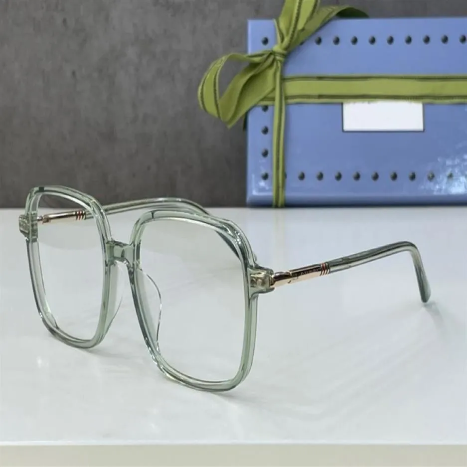 Lunettes optiques pour hommes et femmes, Style rétro 0829, plaque de lentille Anti-lumière bleue, monture carrée complète avec boîte 228T