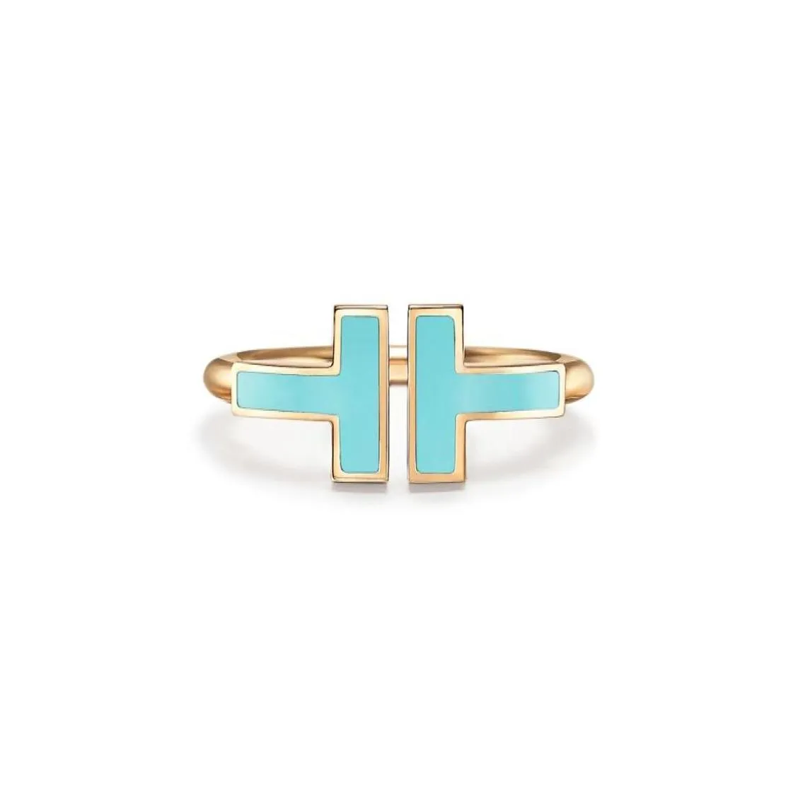 Marken-Luxus-Designer-Ring, das neue Band mit doppelter Öffnung und originellem Logo, modischer Damenschmuck, Ringe 2635407