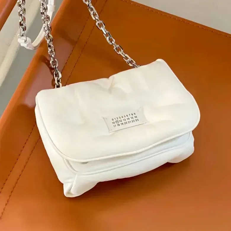 Margiela Luxurys Sac à main pour femmes Sac de designer 7A Bandoulière Selle Sac à main Sous-bras Chaîne Sacs à bandoulière Miroir Qualité Hommes Fourre-tout en cuir véritable Lady Embrayage Même sac