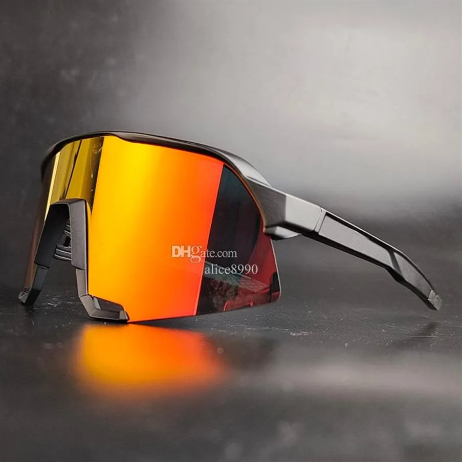 Mode solglasögon metall ram polariserad lins UV400 sportcykel glasögon dykning fiskemän solglasögon modell 4046169c