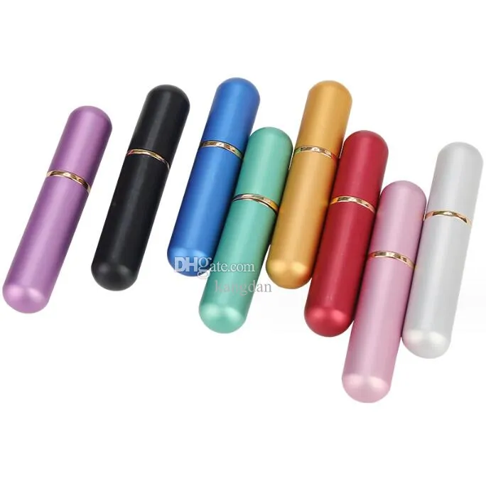 Portable 5 Ml Aluminum Nasal Inhaler Refillable Diffusers Bottles For ...