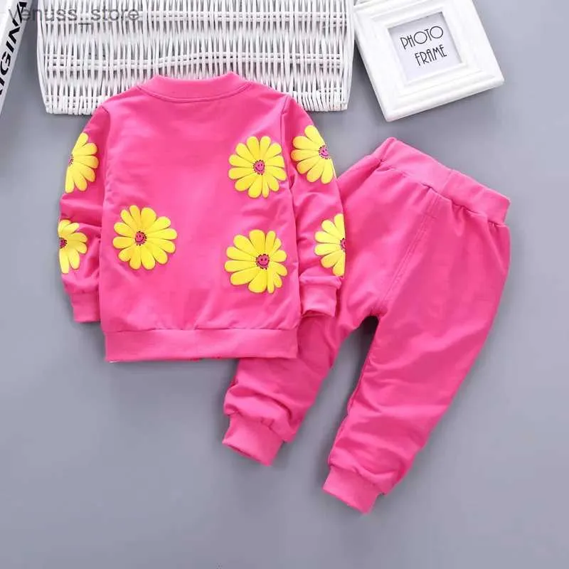 Set di abbigliamento set di vestiti per bambini 0-5 anni primavera e autunno neonato per bambini abiti da ragazza 3 peps set di abbigliamento per bambini