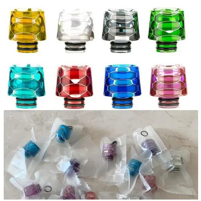 510 TIP DRIPS SAL SAZE BOUCHE LAVE BORE POUR BOUCHE FIT EGO Un vaporisateur 1453 TFV8 Baby Tank Atomizer