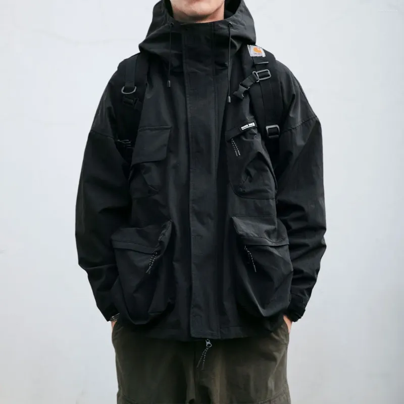 Turtleneck windbreaker hot sale