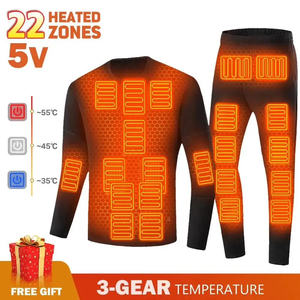 Vestes Vesses thermiques chauffées Veste de chauffage hiver