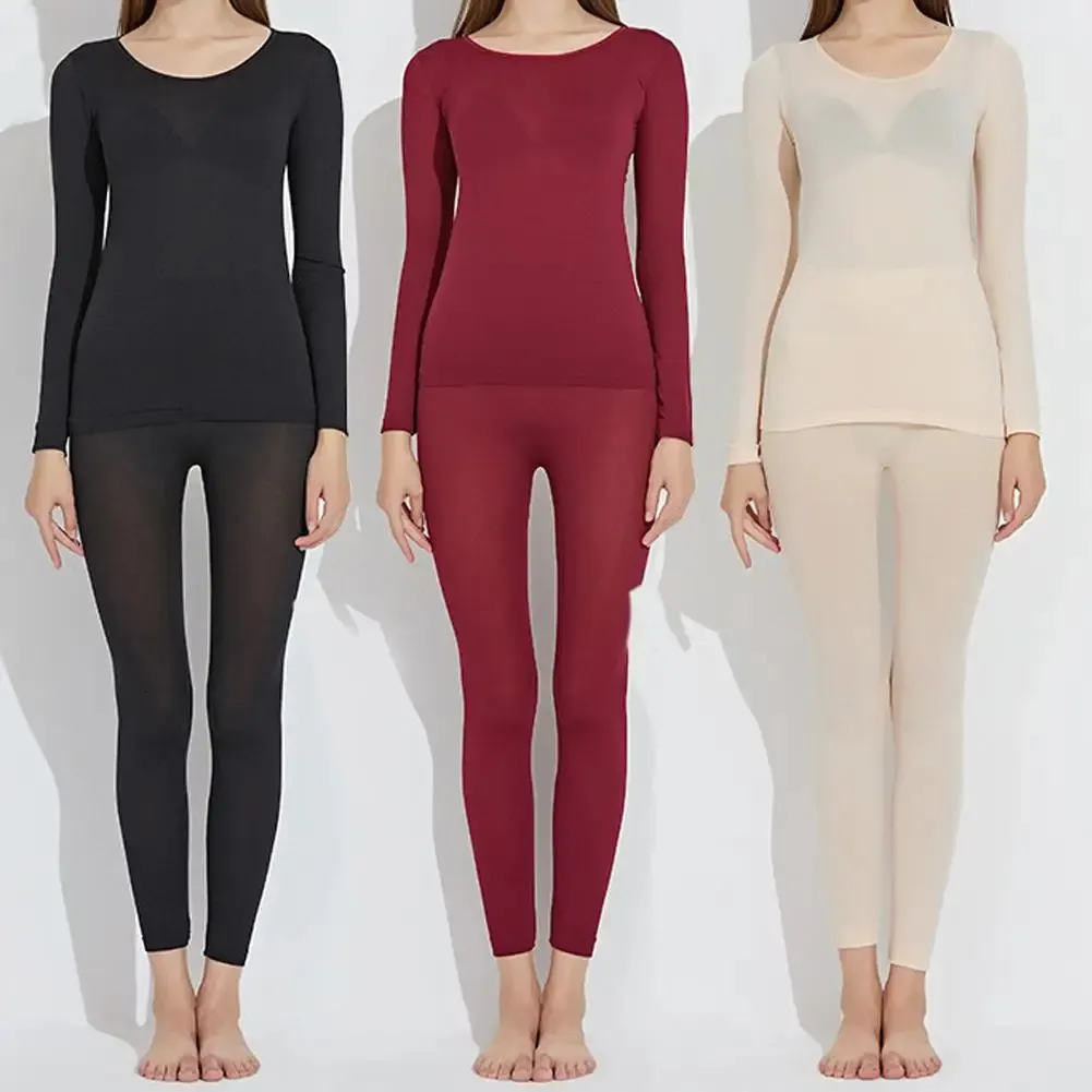 Thermal Underwear Set Ultra Thin Seamless Winter Warm Long Johns For Women And Men From Powerstore01 8.31 DHgate.Com