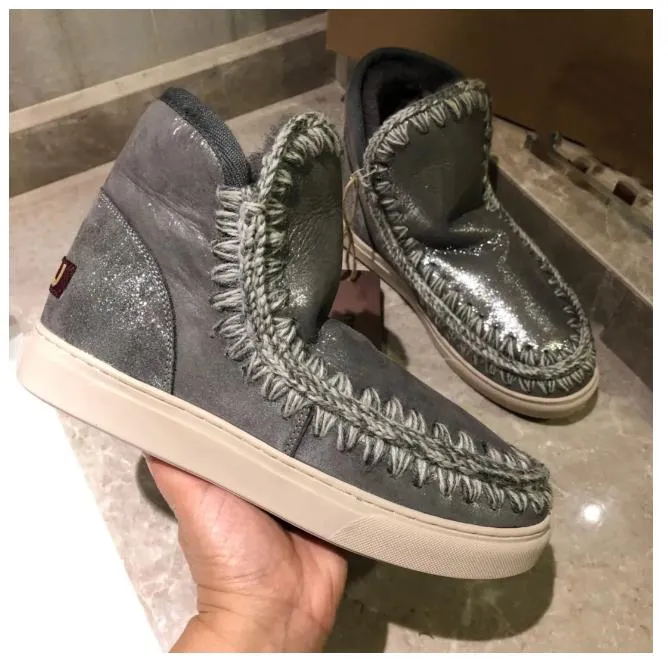 Sapatos De Aumento De Altura Inverno 18 S rie Cl ssica L De Pele