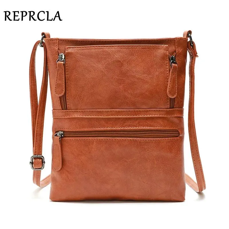 Bags Reprcla Vintage Crossbody Bags for Women Messenger Bags High Quality Leather Handbag Female Shoulder Bag Bolsa Feminina