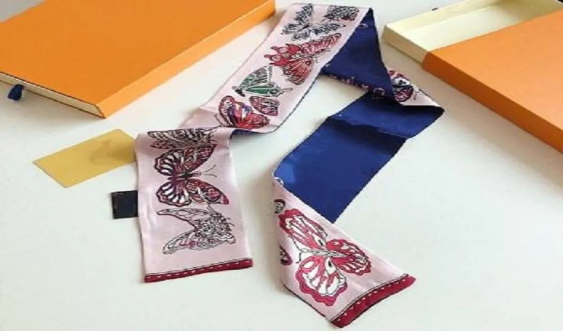 2022 Designer Scarf Silk Scarf Fashion Headband Luxury Brands Scarf Women Silk Scraves toppklass Silk ljuddämpare hårband 1005cm6645350