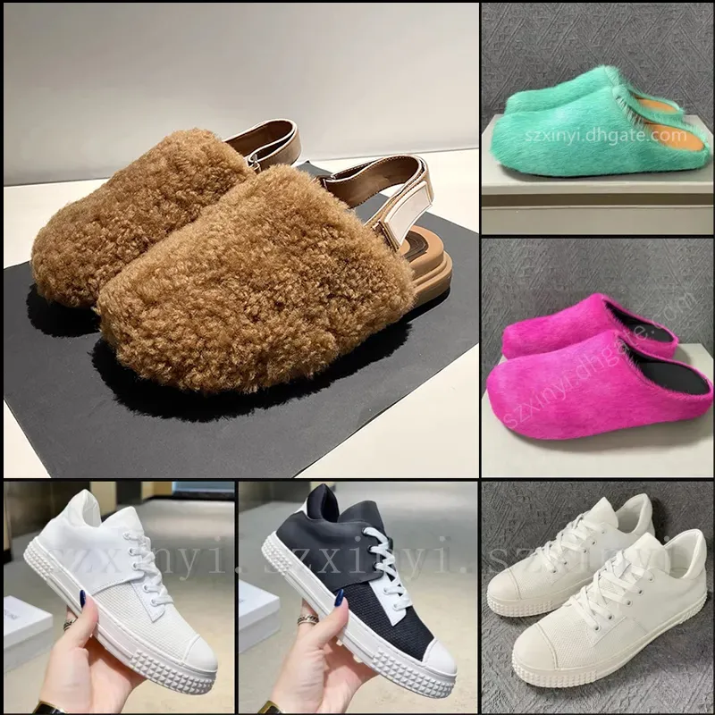 Women s Plush Home Slippers Casual Shoes Sports Sneakers Comfortable Warm Indoor Outdoor Fuzzy Furry Slides 2024