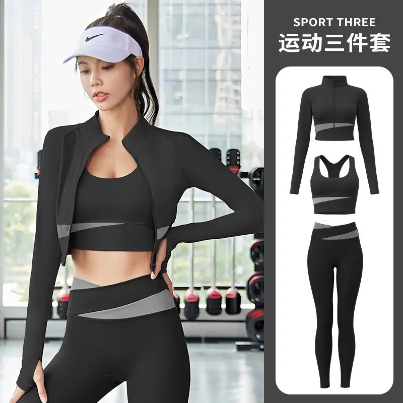 New Patchwork Sportswear Women Workout Jumpsuit Fitness Clothes