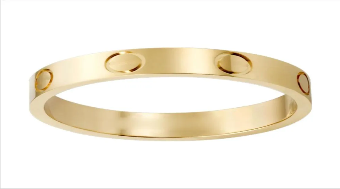 projektant biżuterii Pierścienie zespołu miłosne tytanowe stal męskie Silver Rose Gold Lover Pins Pierścienie Pierścienie Rozmiar 510