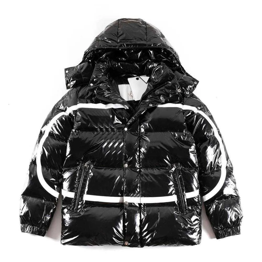 Erkekler Down Parkas 23WF Big V Mens Ceketleri Katlar Puffer Parker Parka Hooded Kalın Rüzgar Geçirmez Dış Giyim Kadınları Sıcak Downs Giysileri Soğuk Koruma Mektubu Badgecic2