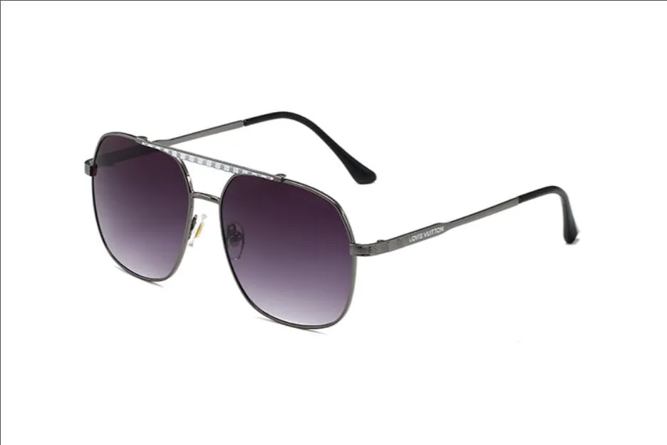 MU 선글라스 디자이너 여성 선글라스 타원형 프레임 안경 UV 뜨거운 판매 속성 제곱 선글라스 금속 LY1432