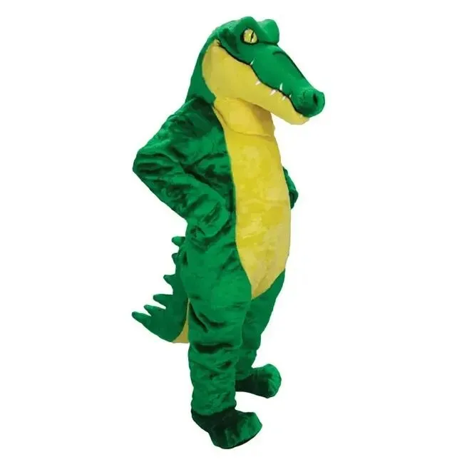 Halloween Green Dragon Mascot Costume Cartoon Fruit Anime Theme Character Christmas Carnival Party Fancy Costumes Adults Size Outdoor Outfit