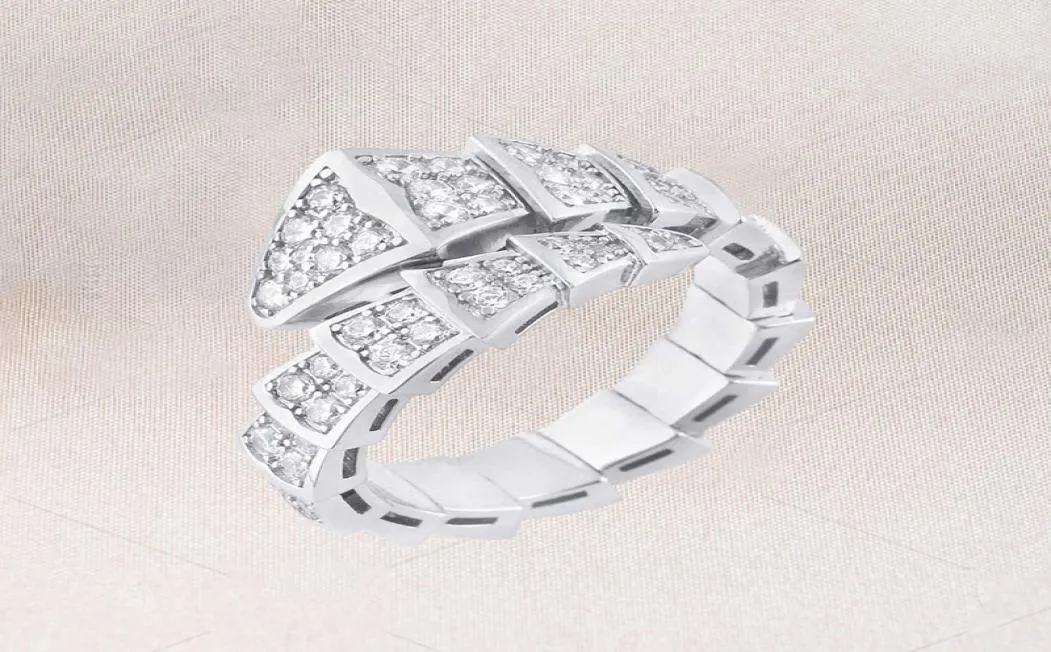 Кольцо в стиле панк с бриллиантом из 18-каратного золота, цвет розовой платины для женщин, свадебные украшения, подарок, есть штамп в коробке PS44704344388