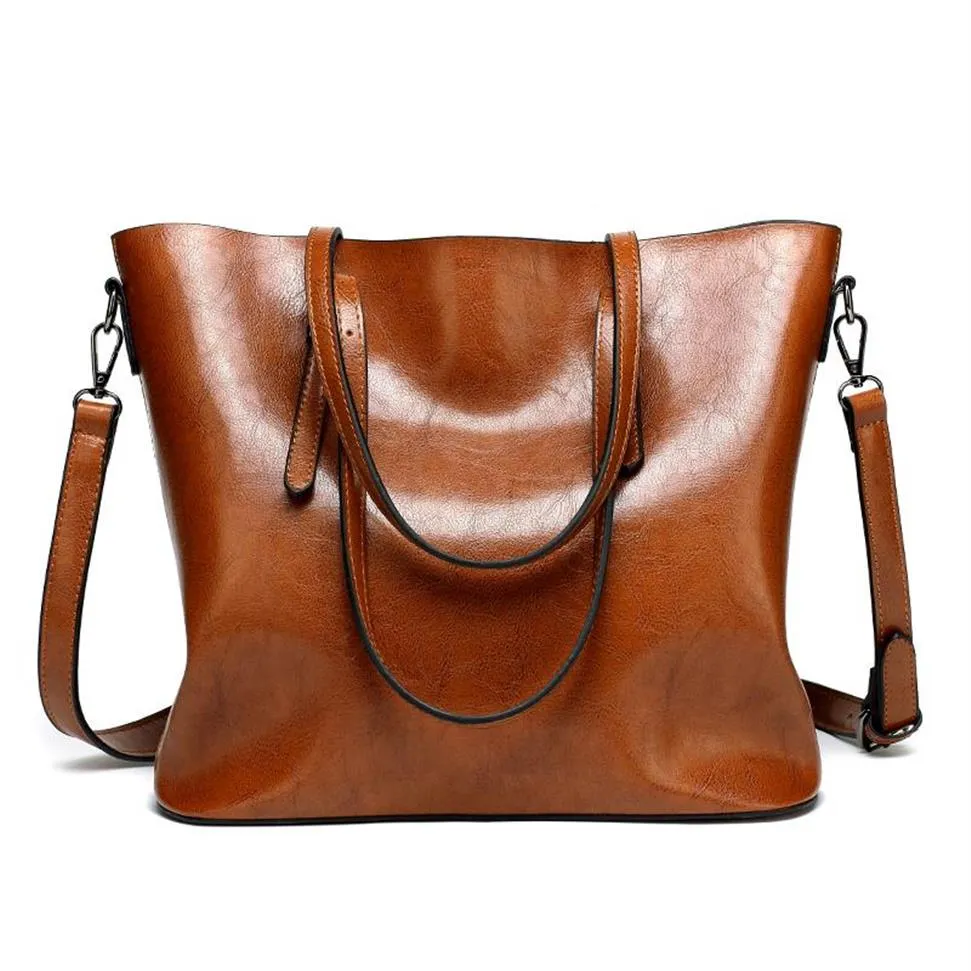 Evening Bags DIDA BEAR Brand Women Leather Handbags Lady Large Tote Bag Female Pu Shoulder Bolsas Femininas Sac A Main Brown Bucke244T