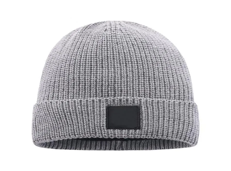 Moda invernale berretto lavorato a maglia autunno uomo donna cotone cappello caldo marca capelli pesanti berretti a sfera tinta unita cappelli di lana hiphop4882623