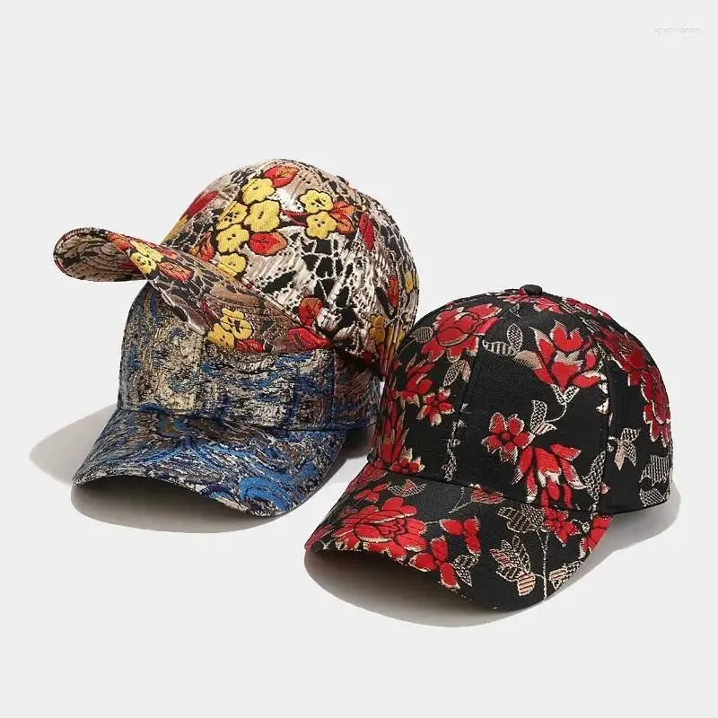 Capsini a sfera 2023 Personalità di cotone primaverile Graffiti Casquette Baseball Cappelli a snapback regolabili per uomini e donne 38