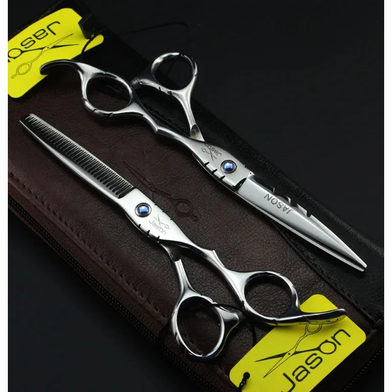 556 inch Hair Cutting Scissors shears Hairdressing Thinning Shears razor Salon Barber set 231225