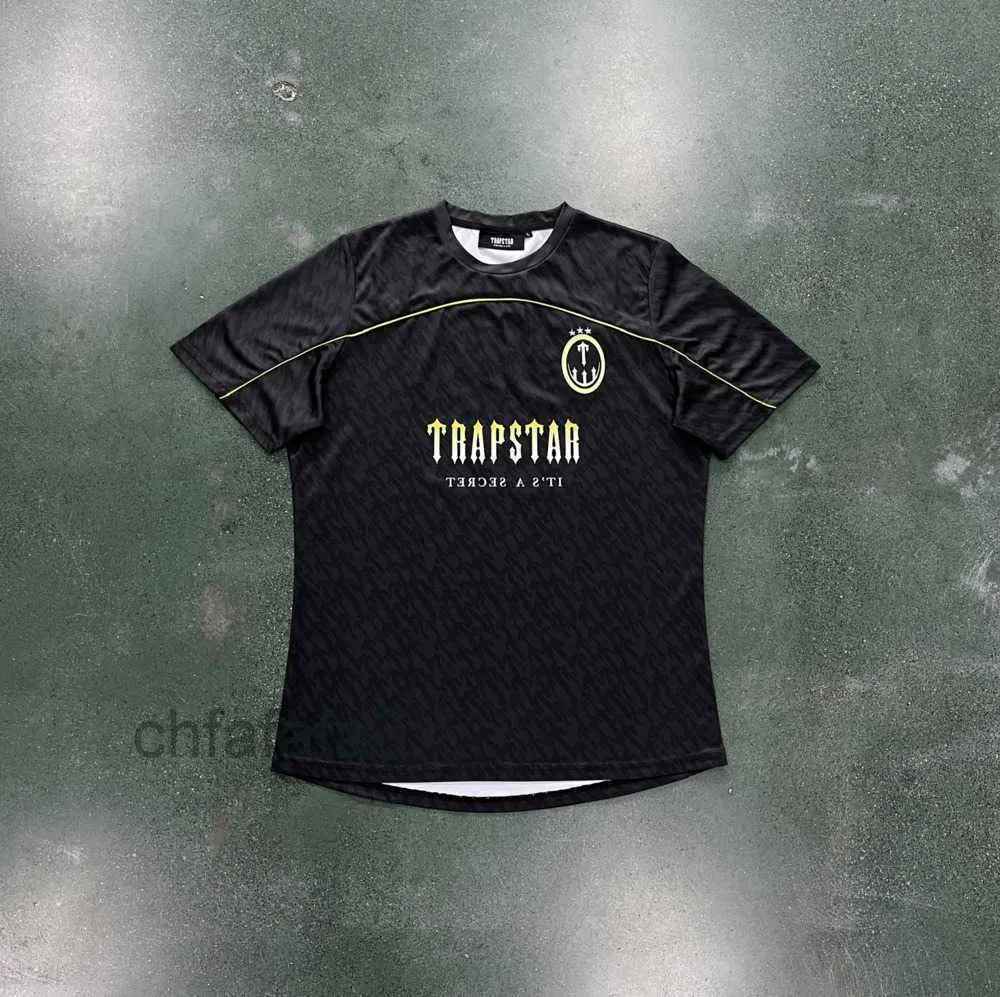 Football t Shirt Mens Designer Jersey Trapstar Summer Tracksuit a New Trend High End Design 55ess TOB4