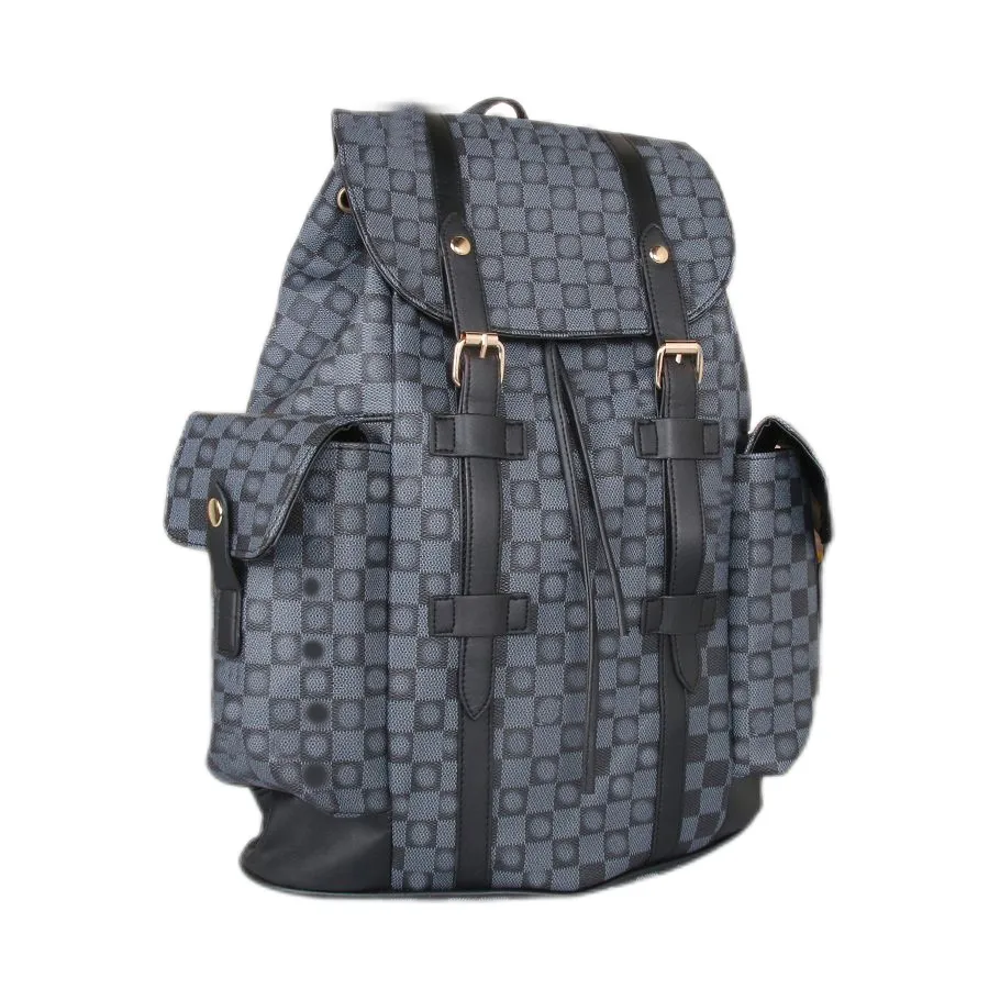 2024 Damski plecak torba projektantka Duma Back Pack torebka na ramię Vintage skórzane dziewczyny szkolne torba mini plecak