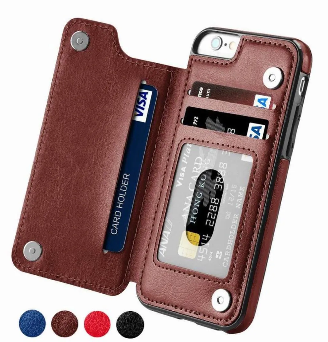 Luxury Slim Fit Premium Leather Phone Cover Money Wallet Card Slots Shockproof Flip Case For iPhone 11 12 mini Pro XR XS Max X 6 61211770