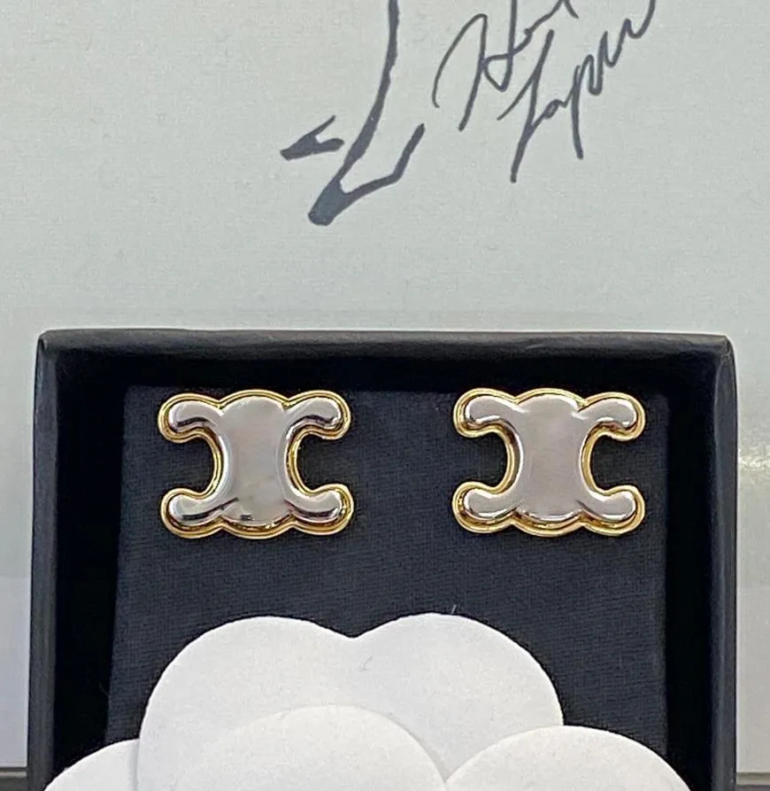 2024 Gold Plated Stud Earrings Womens Designer Vintage Letter Earring Jewelry Gift From Trevorariza 14.88 DHgate.Com