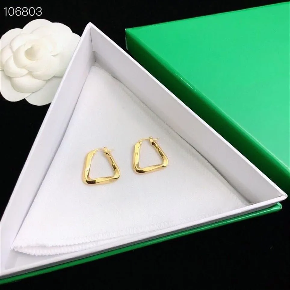 Pendientes cuadrados con dije hueco redondo dorado para mujer, estilo elegante de cobre Vintage, joyería 172t