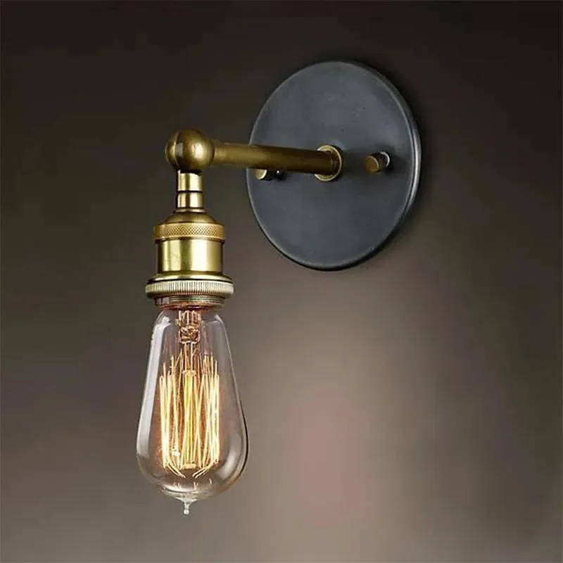 مصباح خمر أضواء الجدار wandlamp الرجعية المصباح 110V220V E27/E26 EDISON المصابيح الداخلية غرفة نوم حمام الشرفة بار مصباح الممر