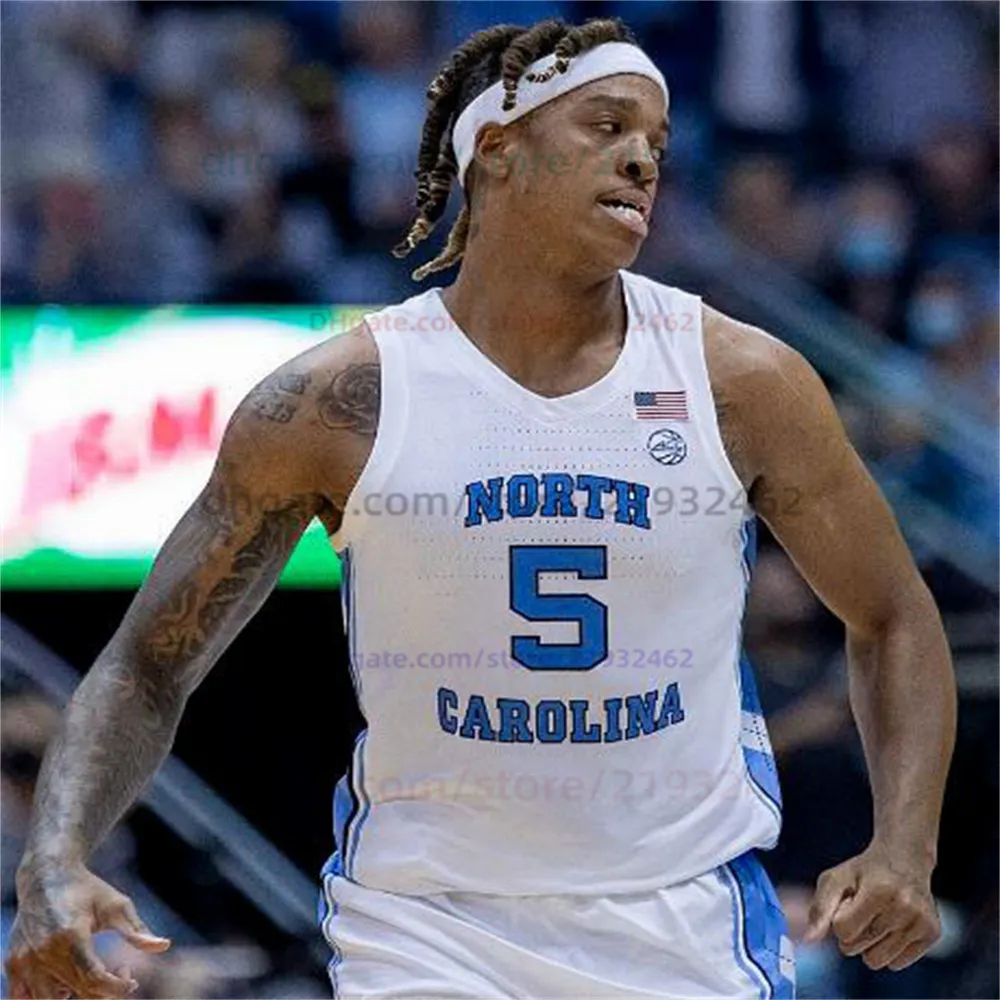 Personalizado Carolina Del Norte Armando Bacot Tar Heels Baloncesto